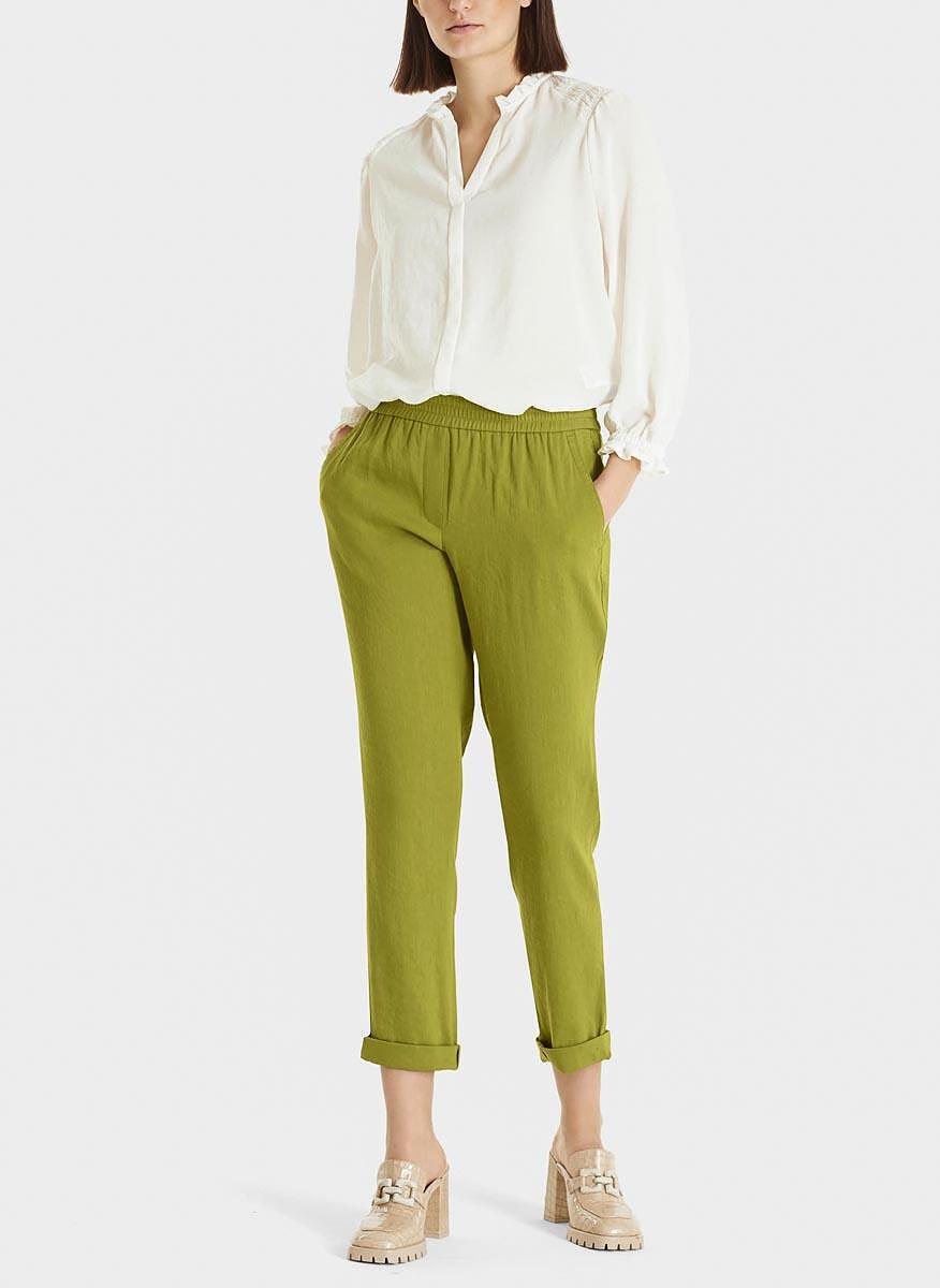 Панталон с лен Marc Cain Collections