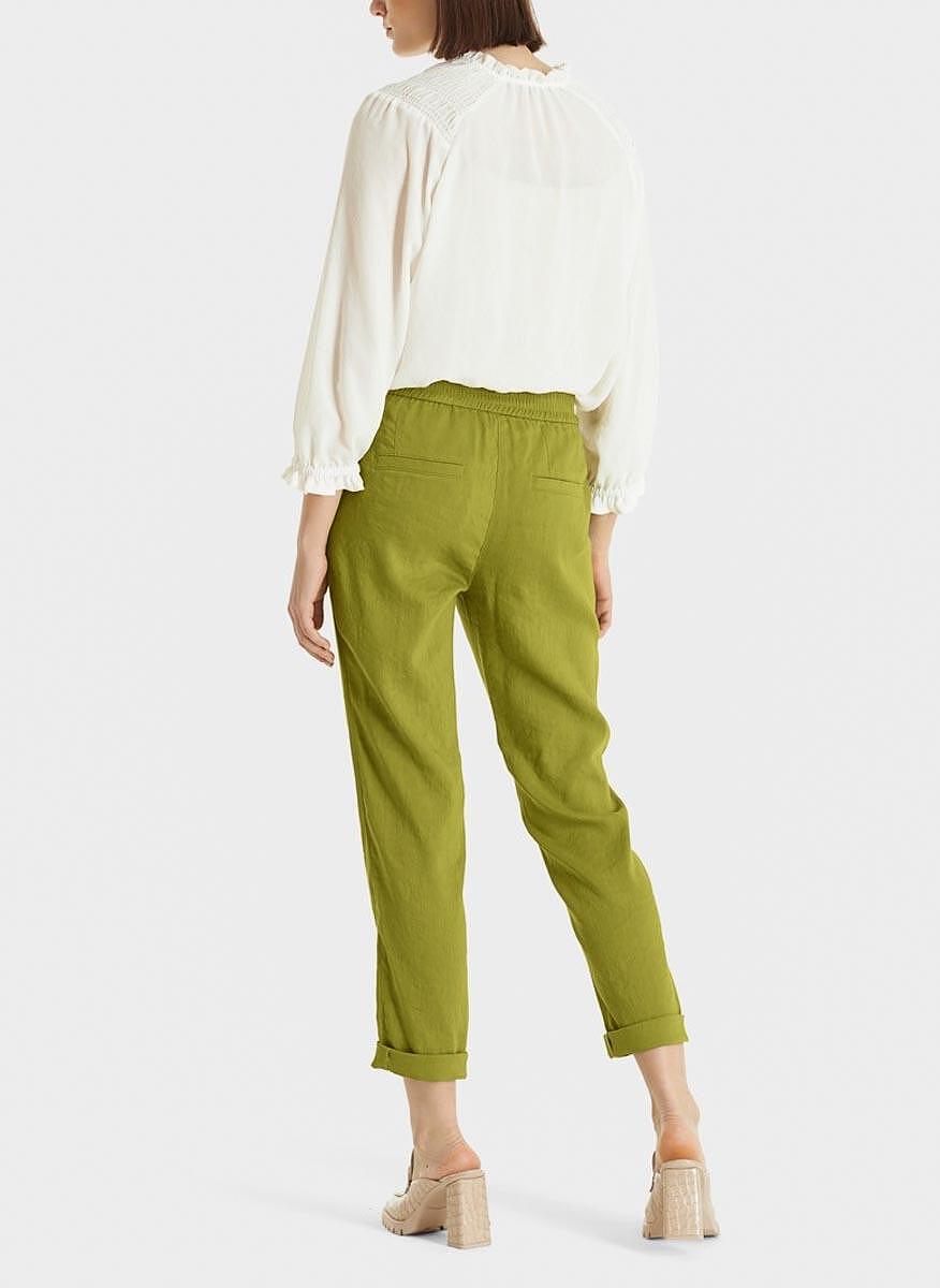 Панталон с лен Marc Cain Collections