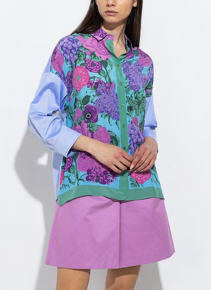 Риза с флорален принт Weekend Max Mara Orata