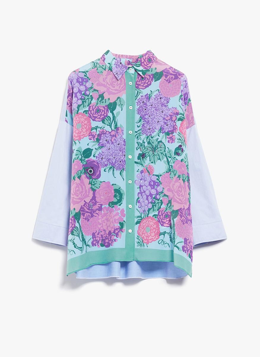 Риза с флорален принт Weekend Max Mara Orata