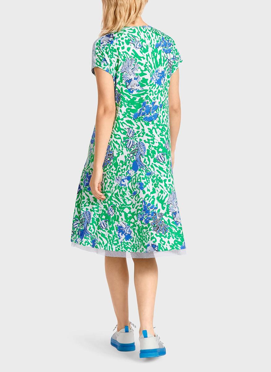 Рокля с принт Marc Cain Collections