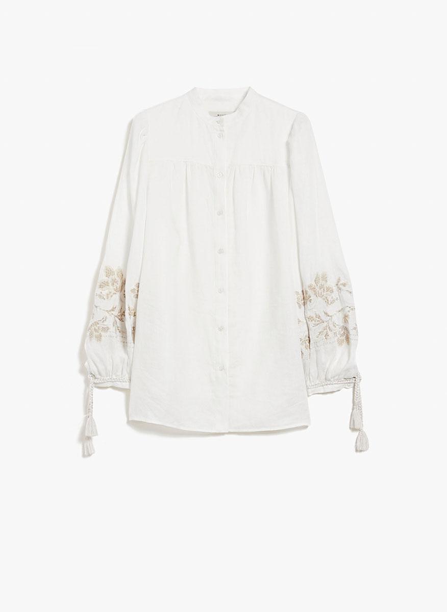 Риза с бродерия Weekend Max Mara Fiesole