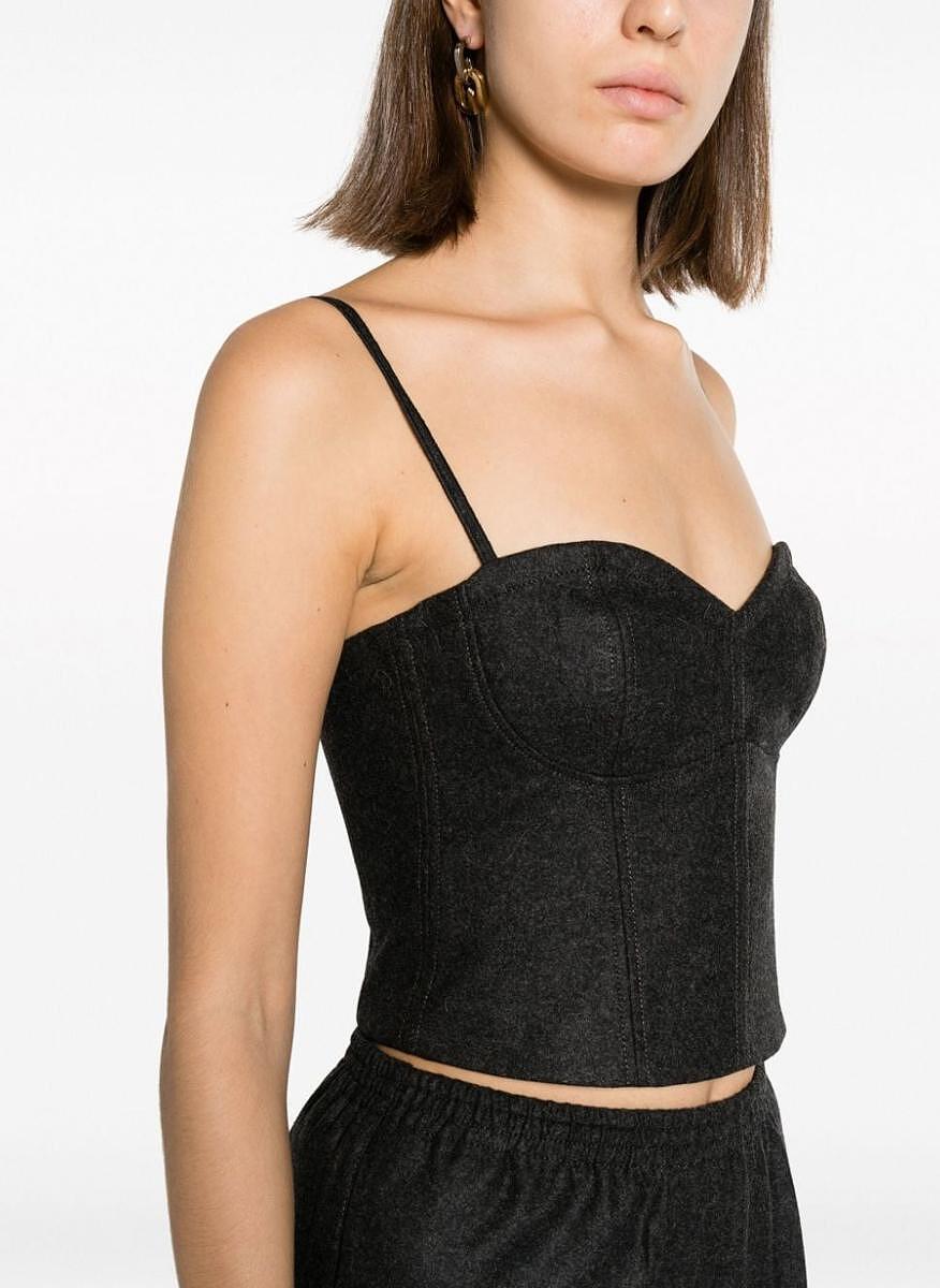 Топ 'Bustier-style' forte_forte