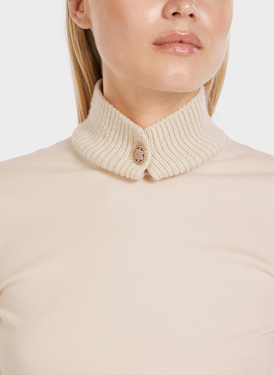 Блуза 'Material mix' Marc Cain Collections