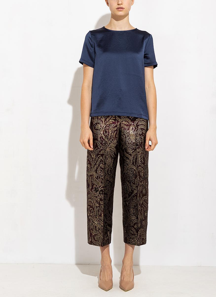 Топ от сатенирана Weekend Max Mara Nupar