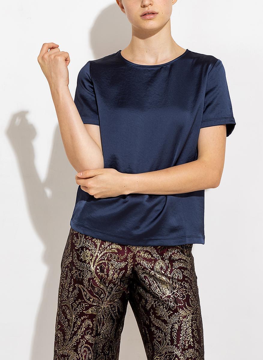 Топ от сатенирана Weekend Max Mara Nupar