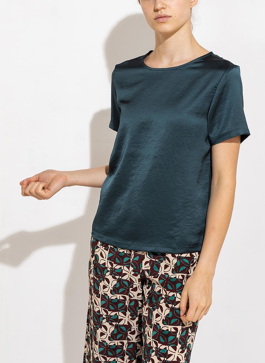 Топ от сатенирана Weekend Max Mara Nupar