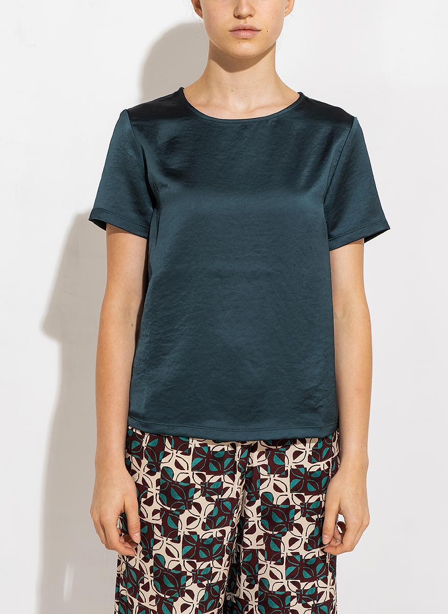 Топ от сатенирана Weekend Max Mara Nupar
