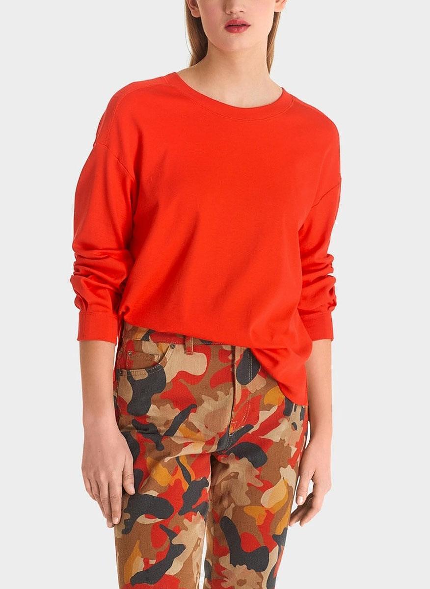 Блуза с лого Marc Cain Sports