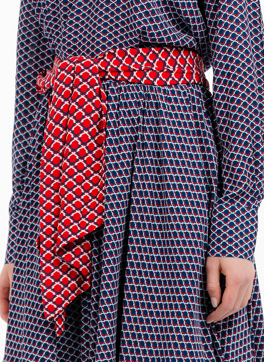 Пола с 'Fishnet'  принт  Kenzo