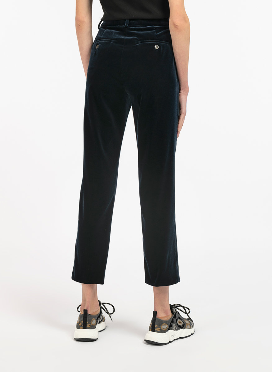 Панталон от кадифе Weekend Max Mara Pomez