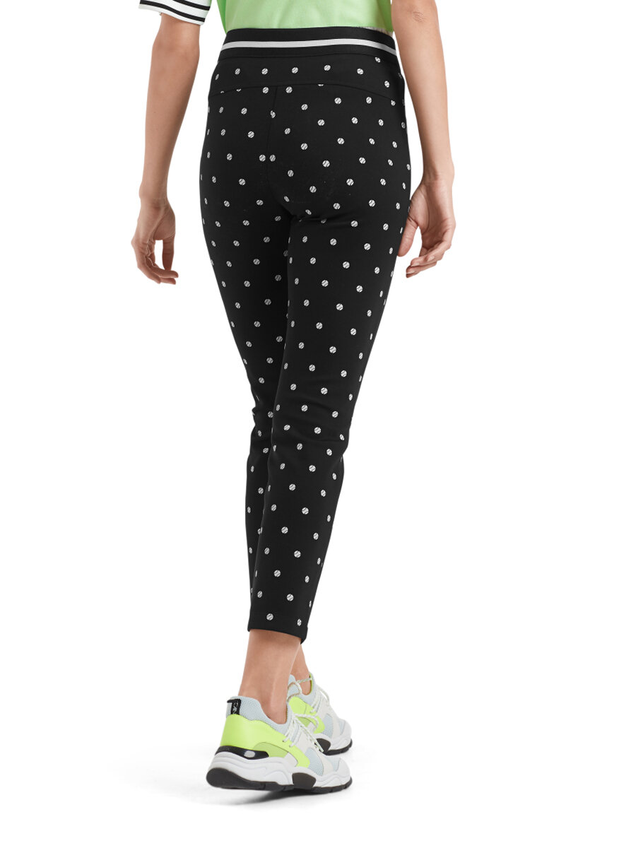 Панталон с Polka Dots принт Marc Cain Sports