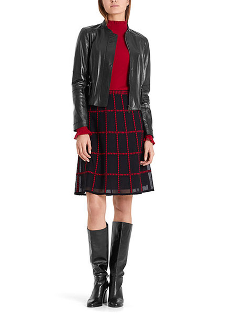 Кожено яке Marc Cain Collections