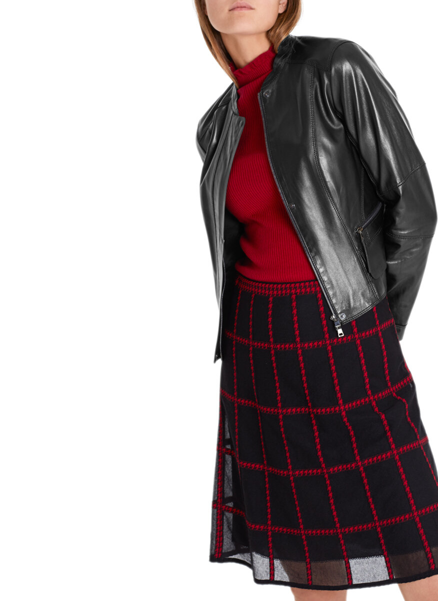 Кожено яке Marc Cain Collections