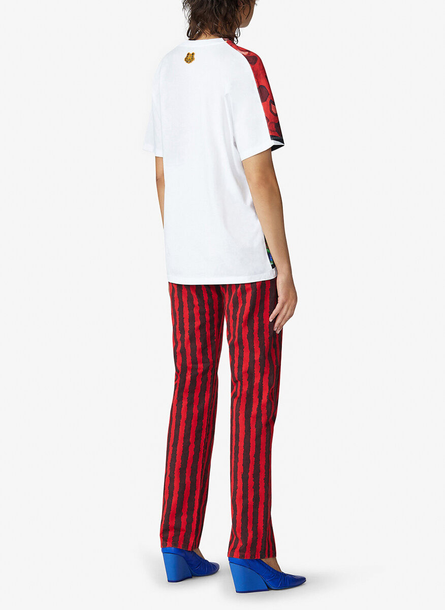 Тишърт с принт Kenzo x KANSAIYAMAMOTO