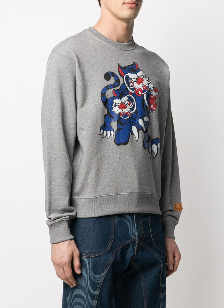 Памучен суичър Kenzo