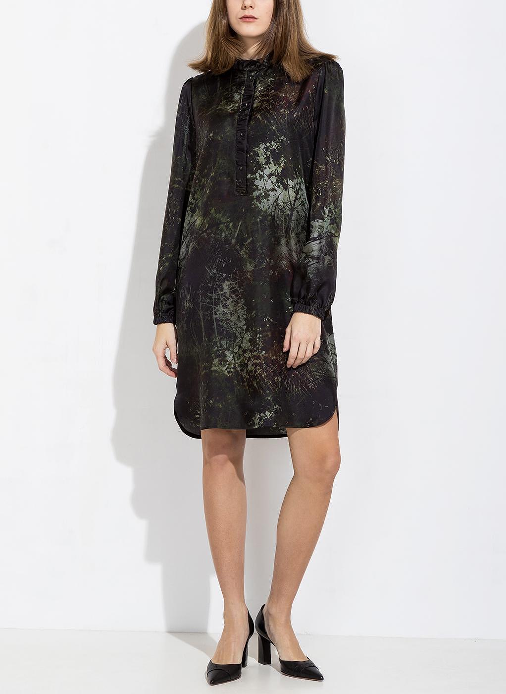 Рокля с принт Marc Cain Collections