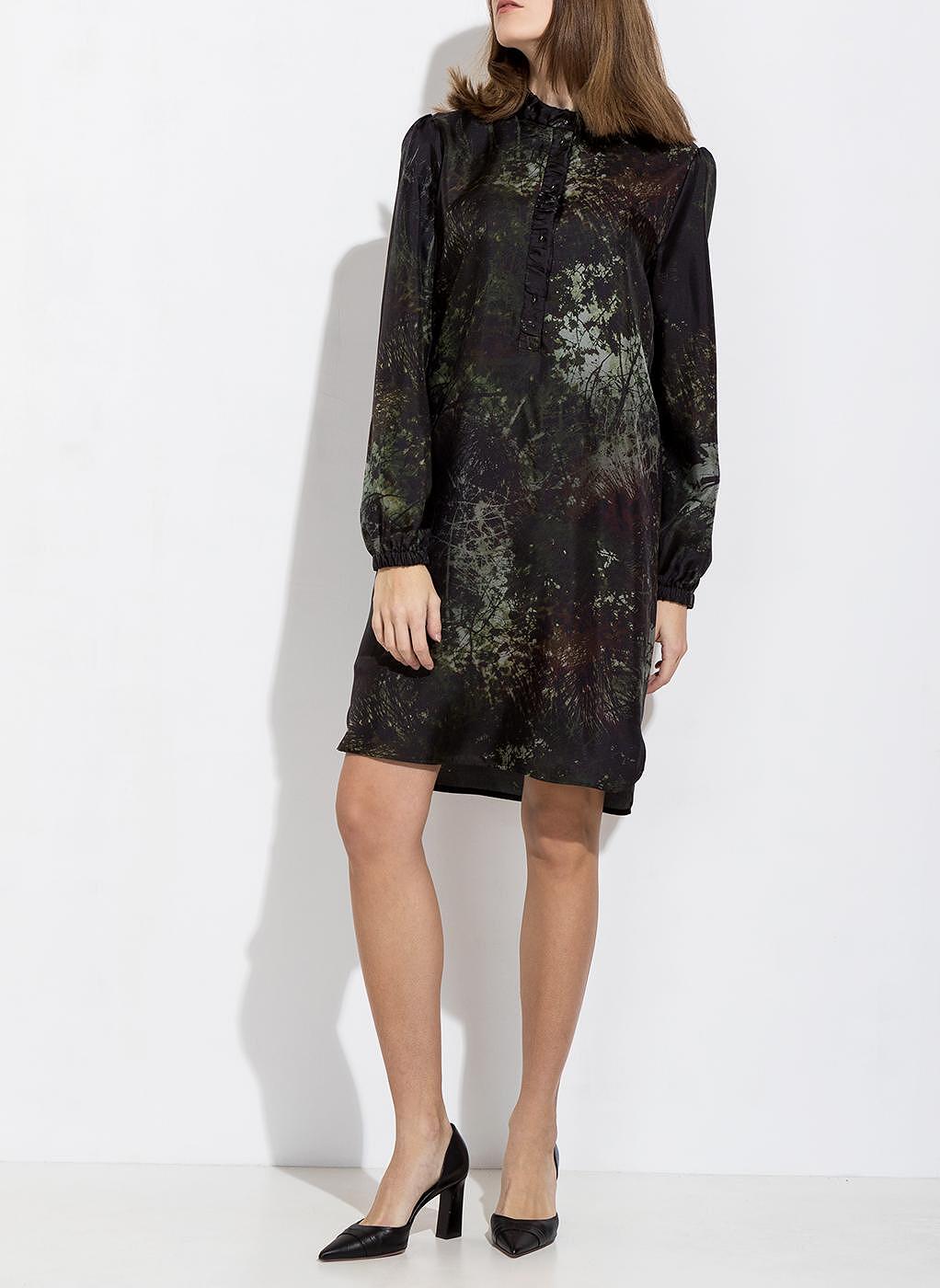 Рокля с принт Marc Cain Collections