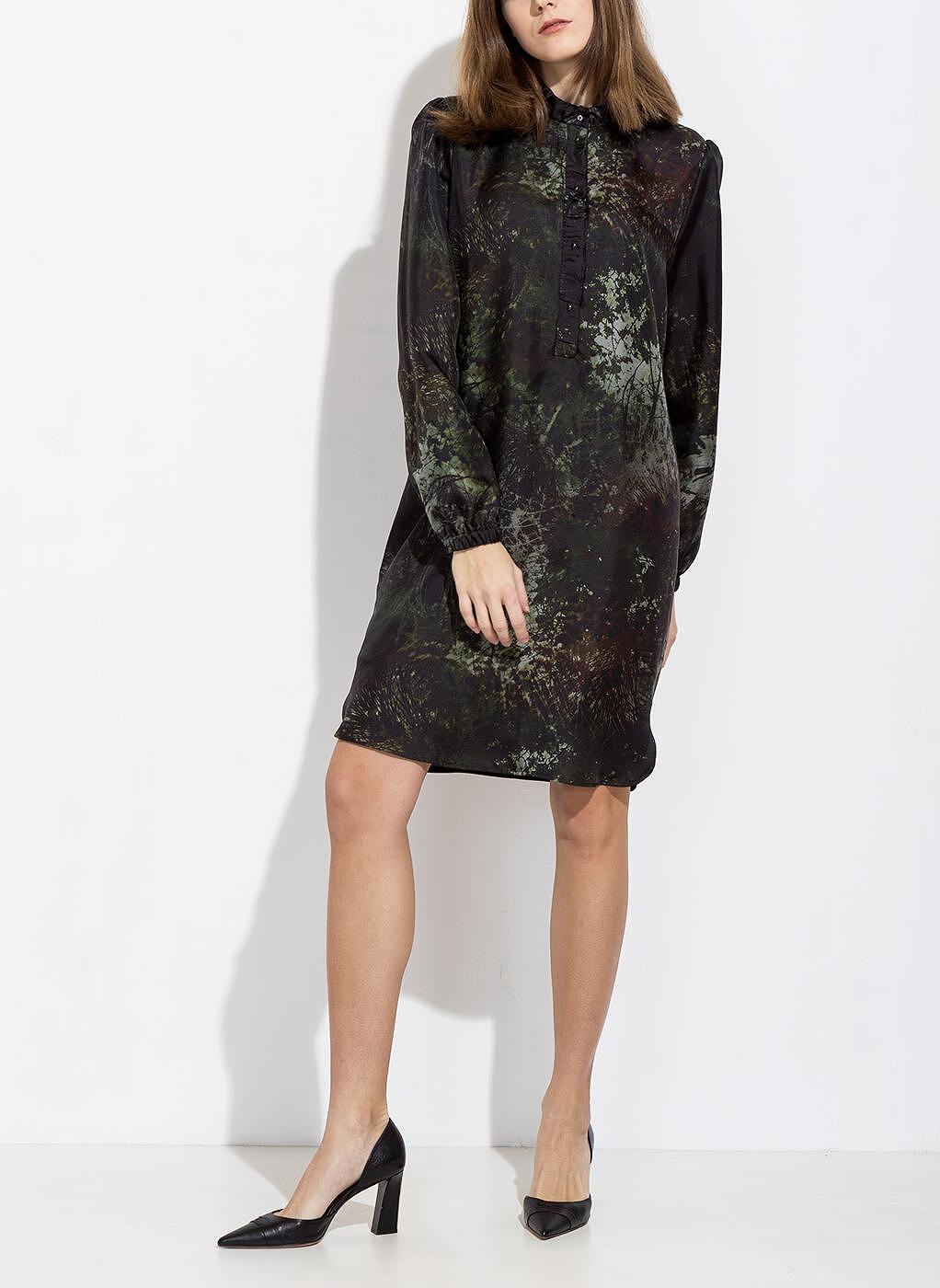 Рокля с принт Marc Cain Collections