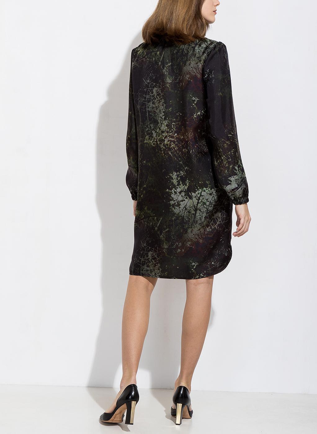 Рокля с принт Marc Cain Collections