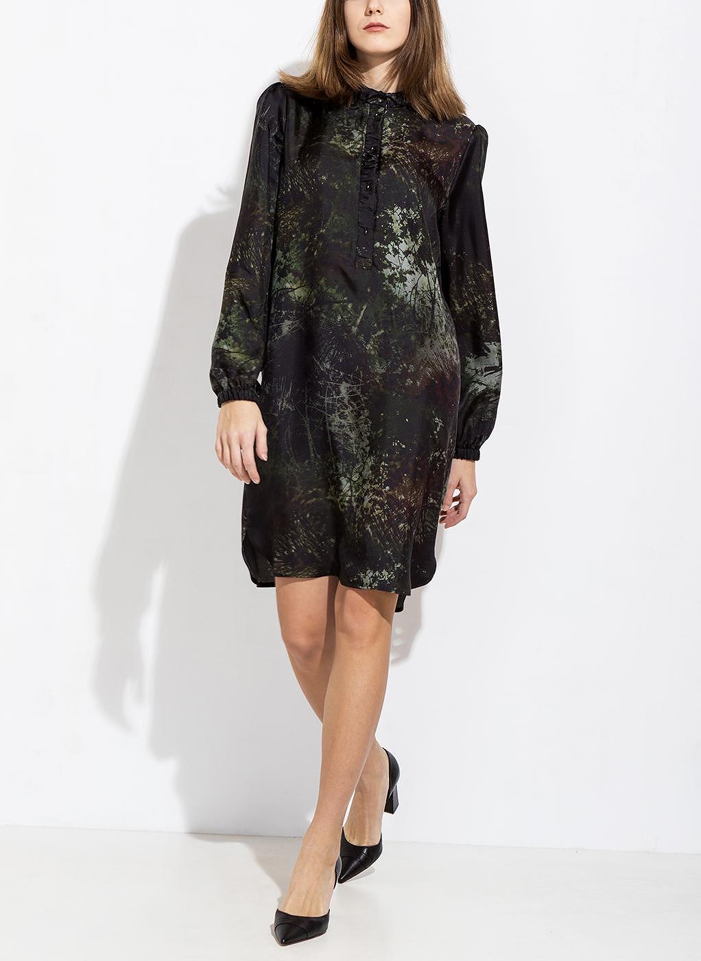 Рокля с принт Marc Cain Collections