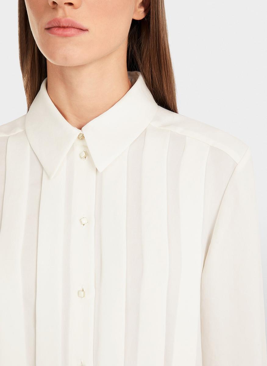 Риза с плисиран мотив Marc Cain Collections
