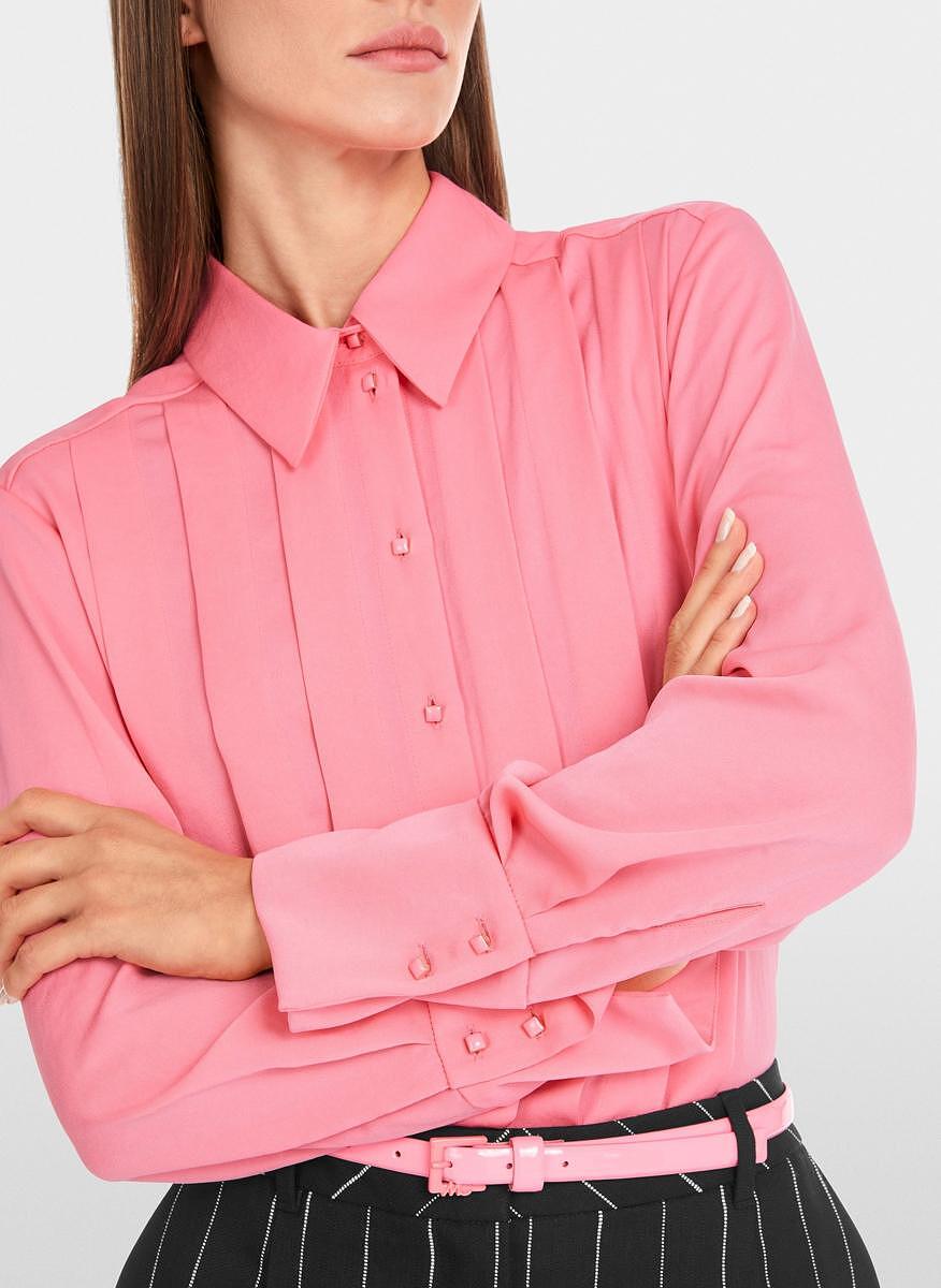 Риза с плисиран мотив Marc Cain Collections