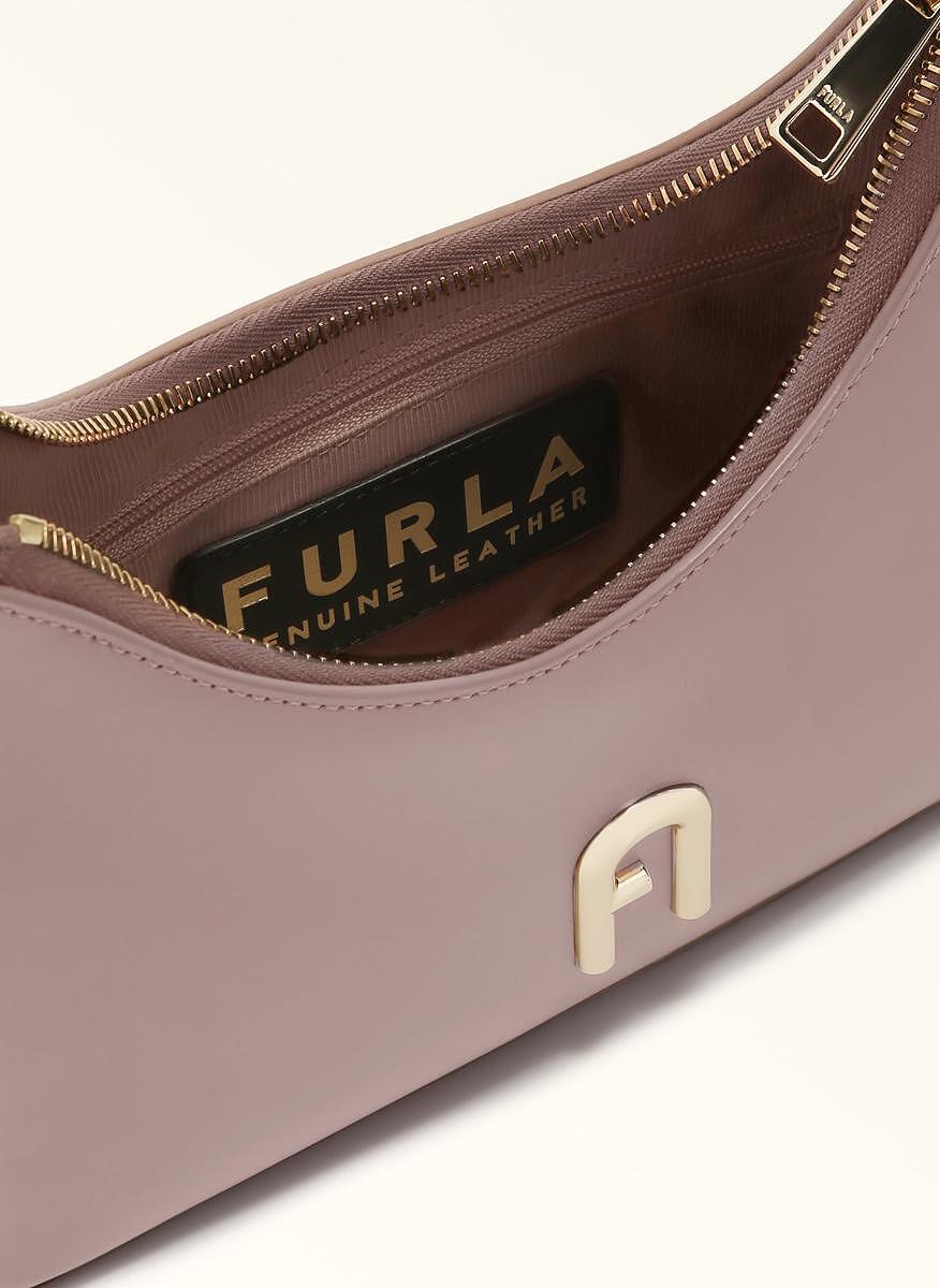 Мини чанта Furla Diamante Mauve