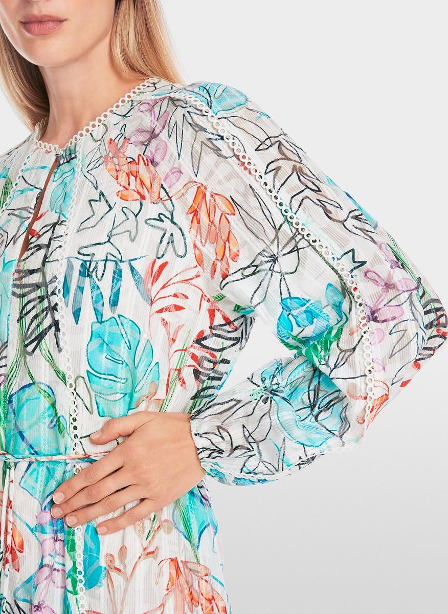 Рокля с тематичен принт Marc Cain Collections