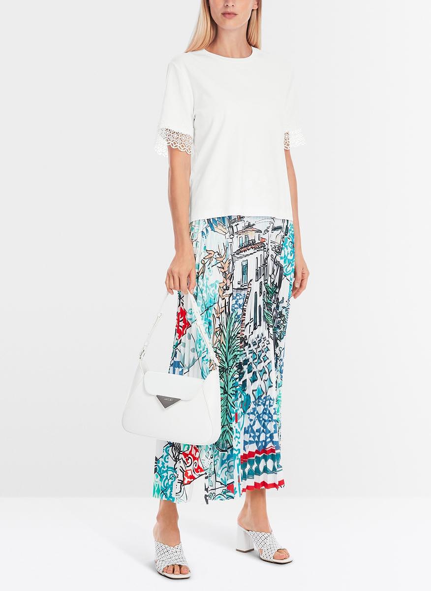 Тишърт с дантела Marc Cain Collections