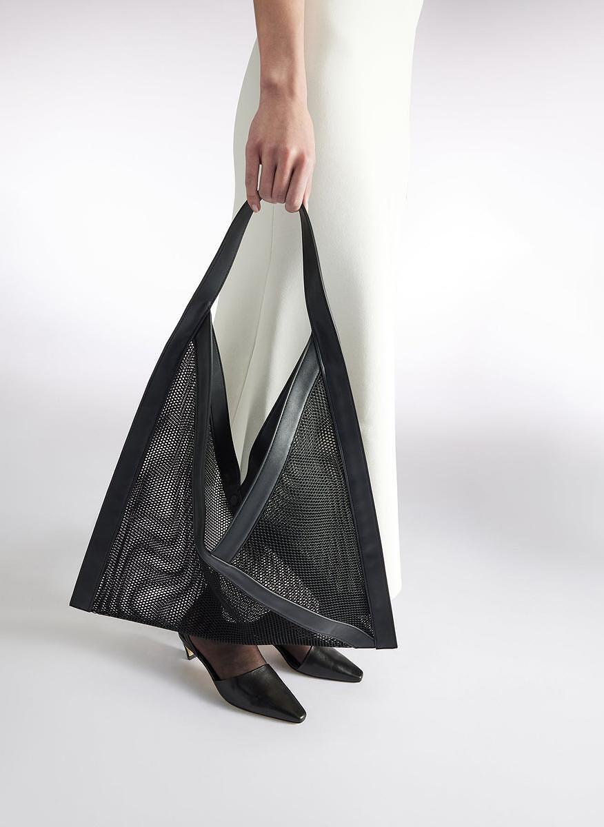 Чанта от мрежа 'Geometric tote' Liviana Conti