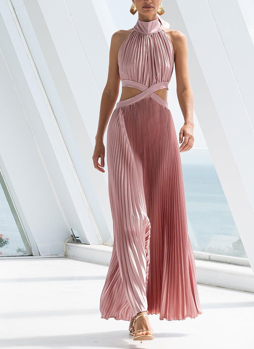 Рокля с изрязани детайли 'Cleopatra Gown' L'idee Woman