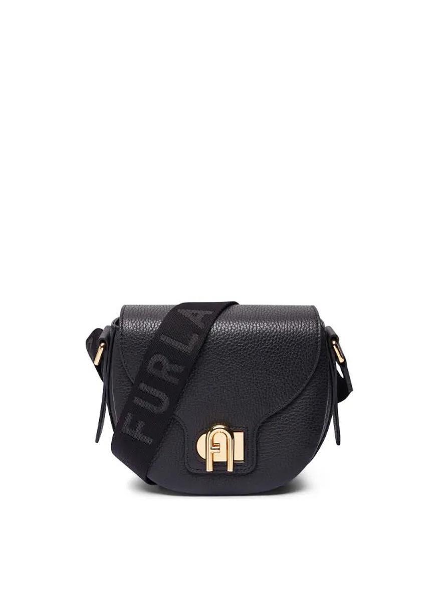 Мини чанта Furla Lotus Nero Toni Nero