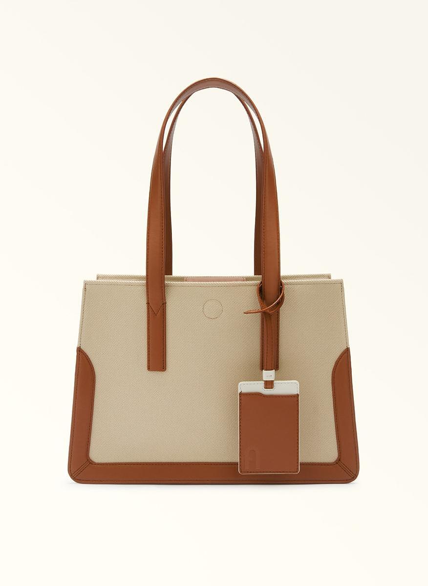 Чанта Furla Baia Toni Cognac