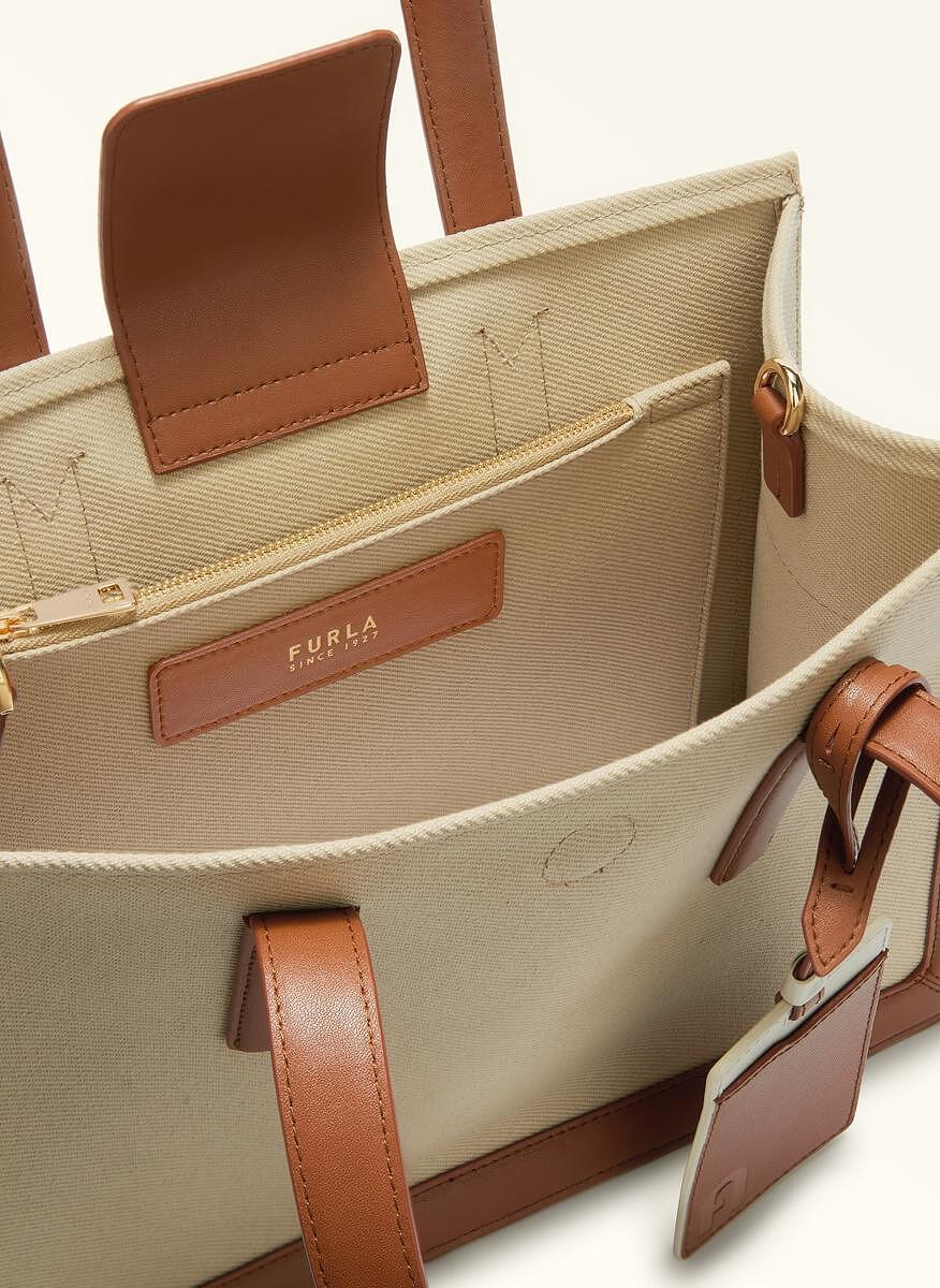 Чанта Furla Baia Toni Cognac