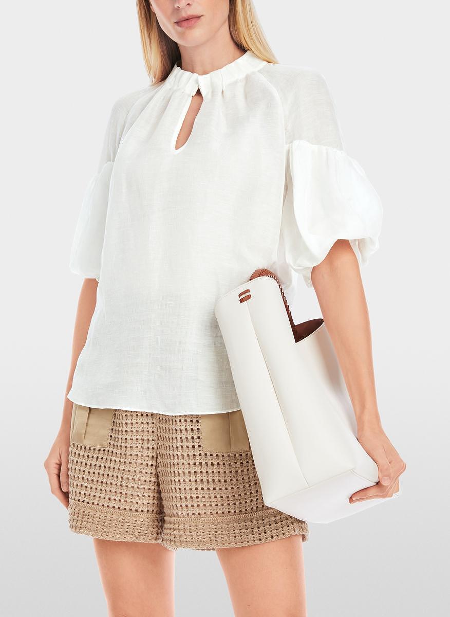 Блуза от лен и коприна Marc Cain Collections