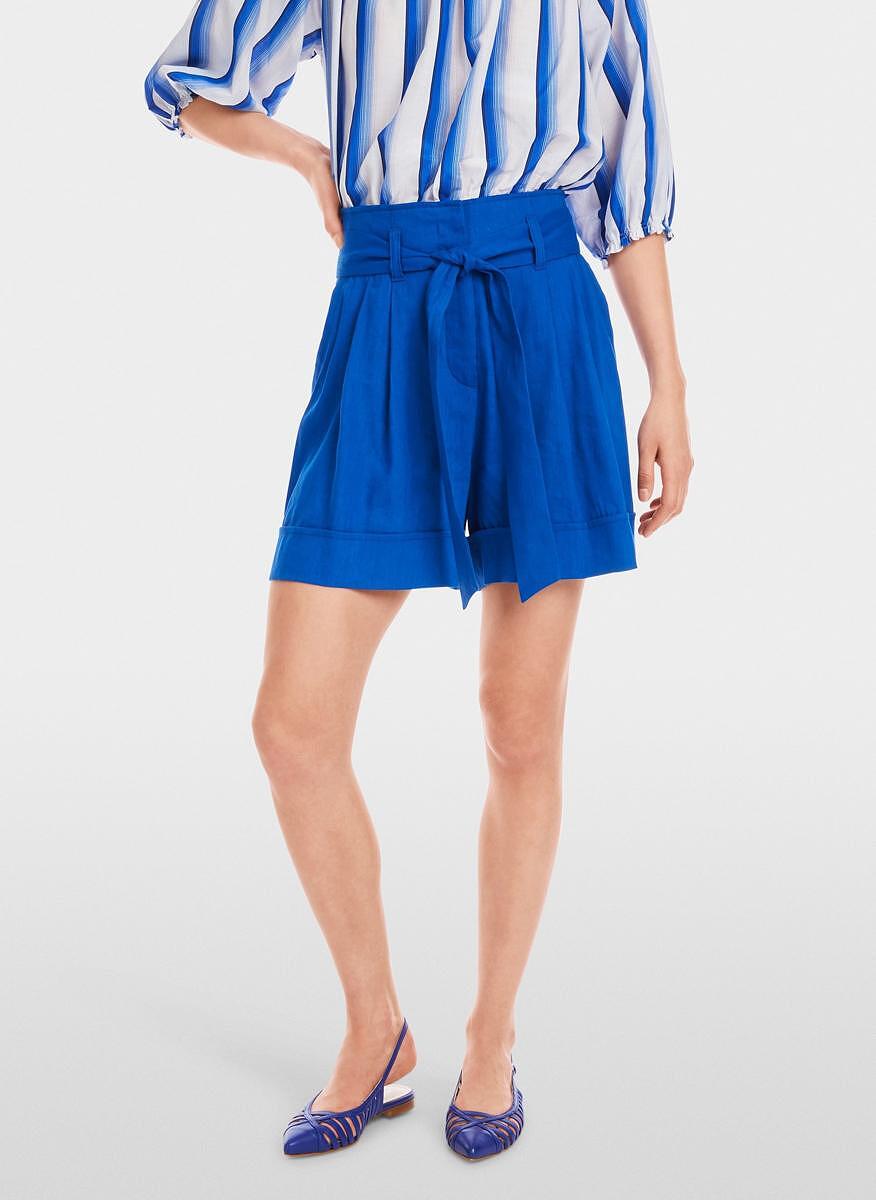 Къс панталон от лен Marc Cain Collections