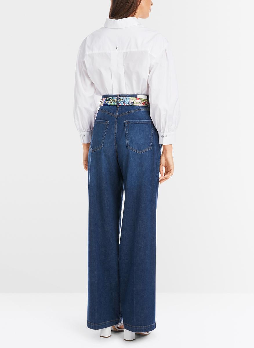 Деним с контрастен колан 'Wichita' Marc Cain Pants