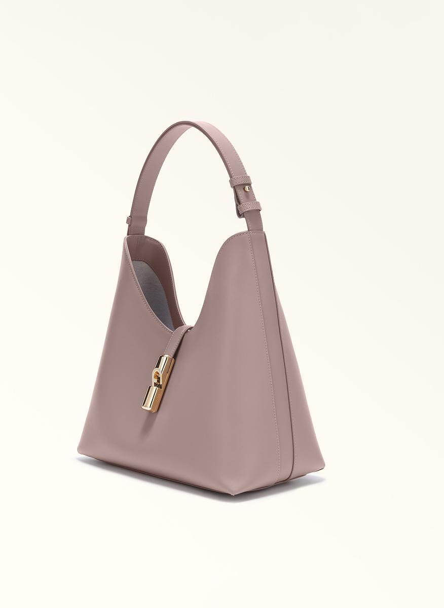Чанта Furla Goccia Mauve