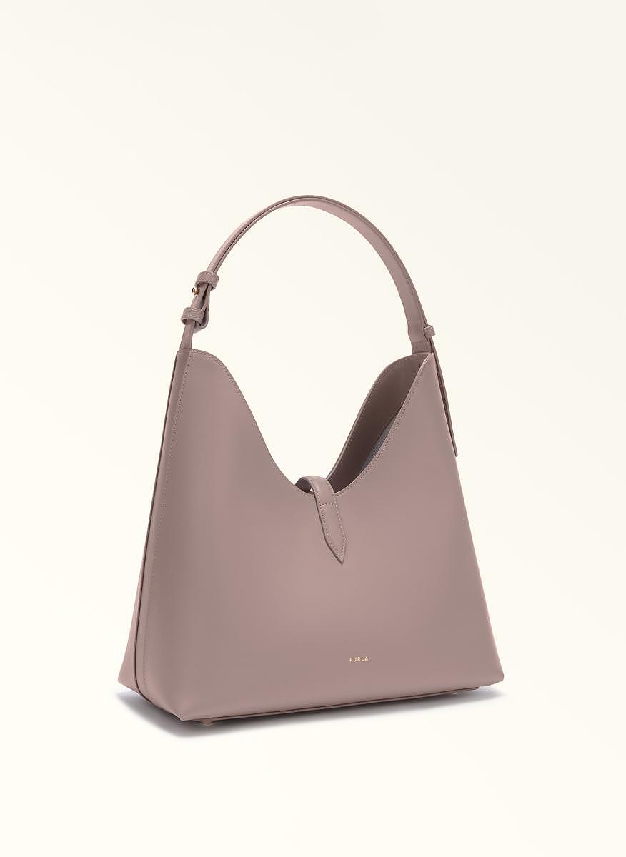Чанта Furla Goccia Mauve