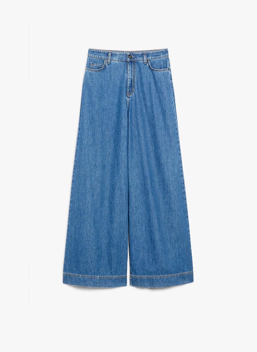 Разкроен деним Weekend Max Mara Vega