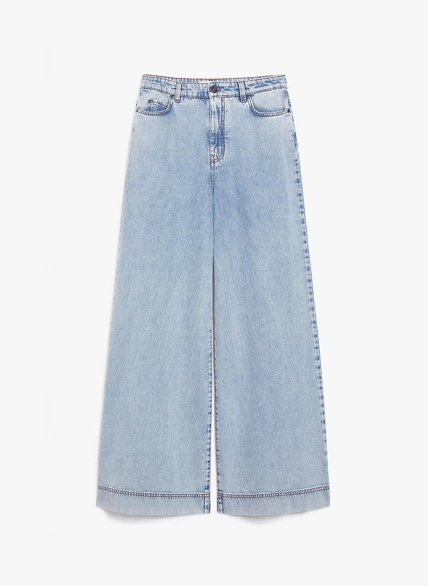 Разкроен деним Weekend Max Mara Vega