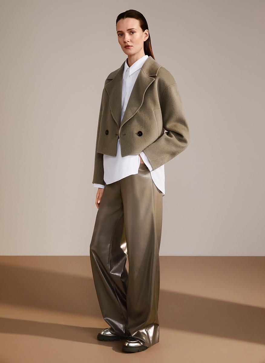 Кожен панталон Marc Cain Collections