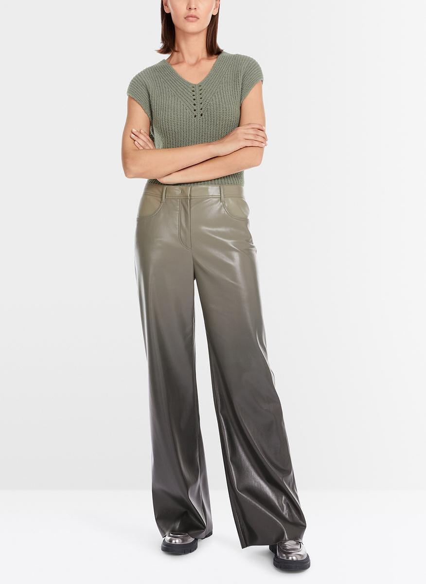 Кожен панталон Marc Cain Collections