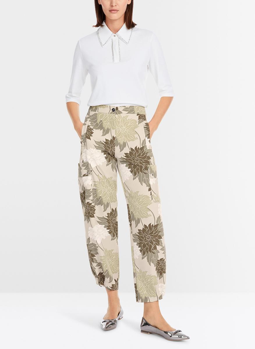 Карго панталон с принт Marc Cain Collections