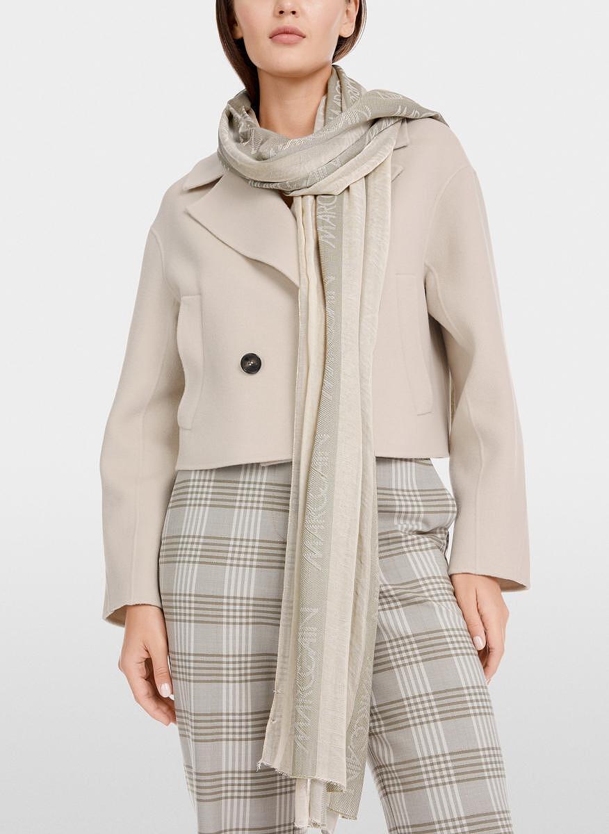 Шал с лого дизайн Marc Cain Collections