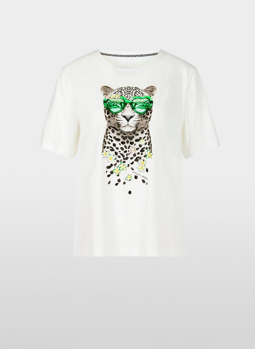 Тишърт с принт 'Fancy look' Marc Cain Sports