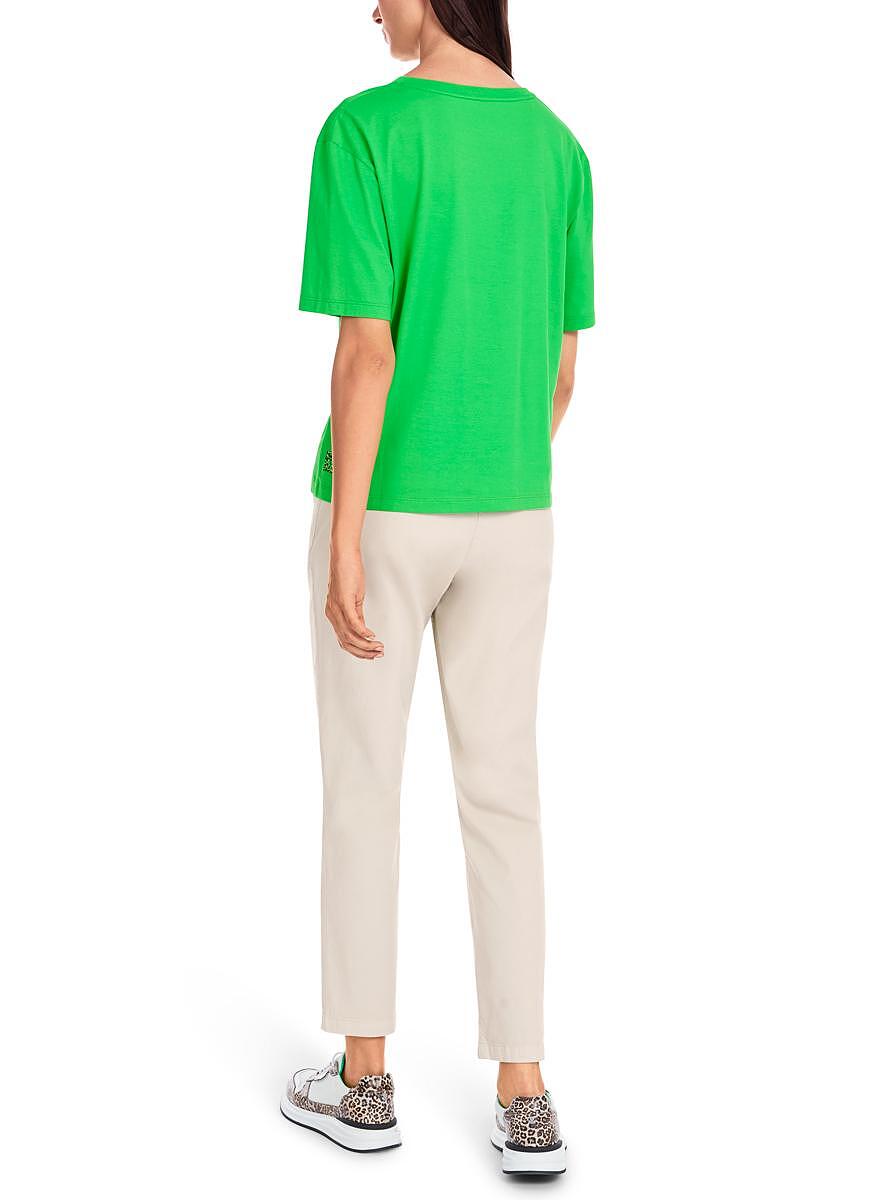 Тишърт от органичен памук Marc Cain Sports