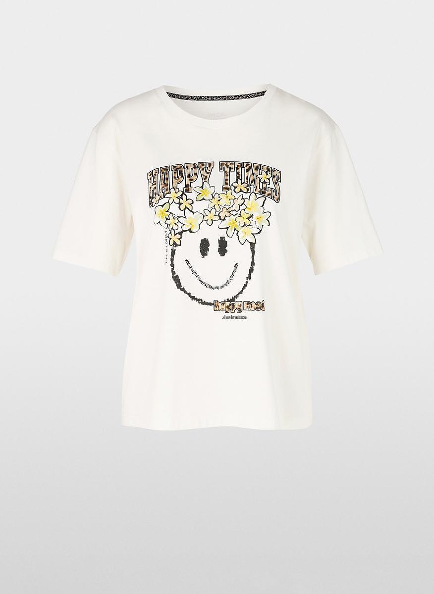 Тишърт от органичен памук Marc Cain Sports