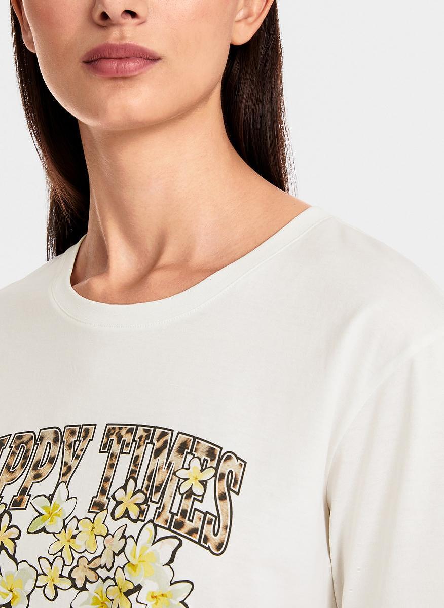 Тишърт от органичен памук Marc Cain Sports